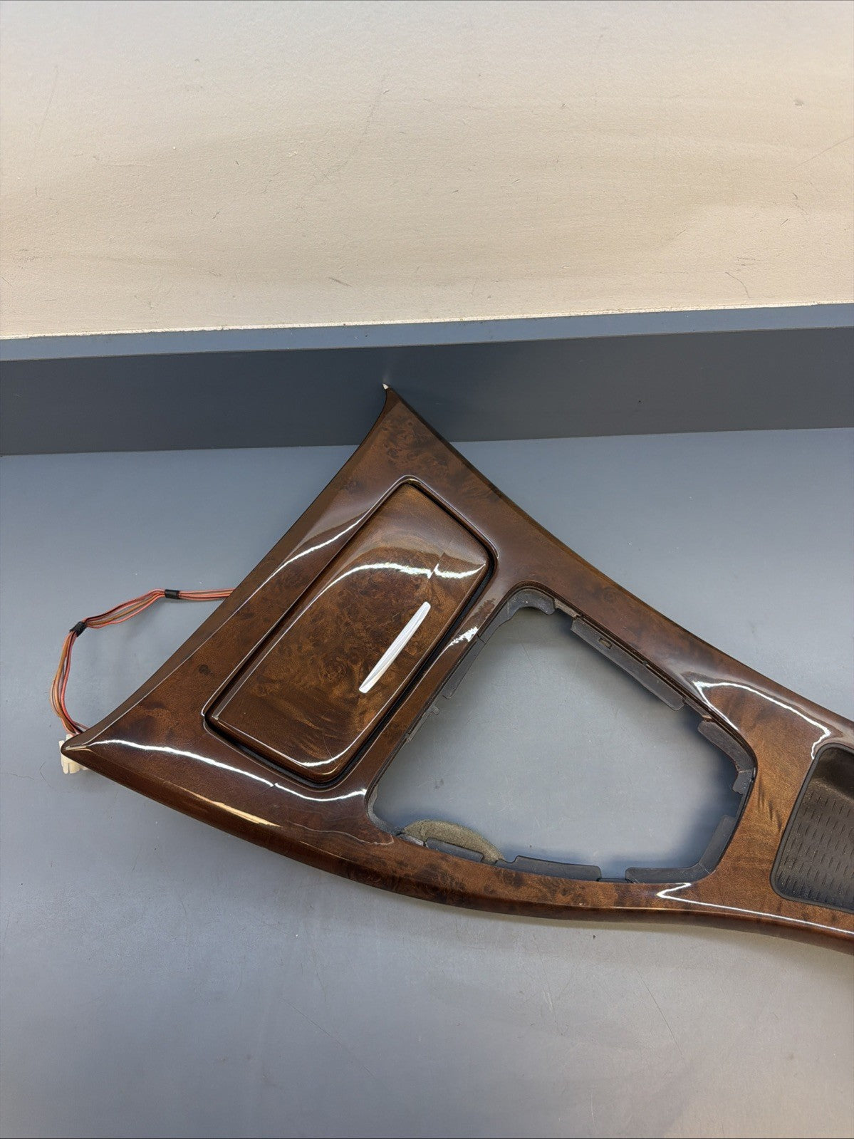 2006 BMW E90 E92 328i 335i CENTER CONSOLE WOOD CIC TRIM OEM