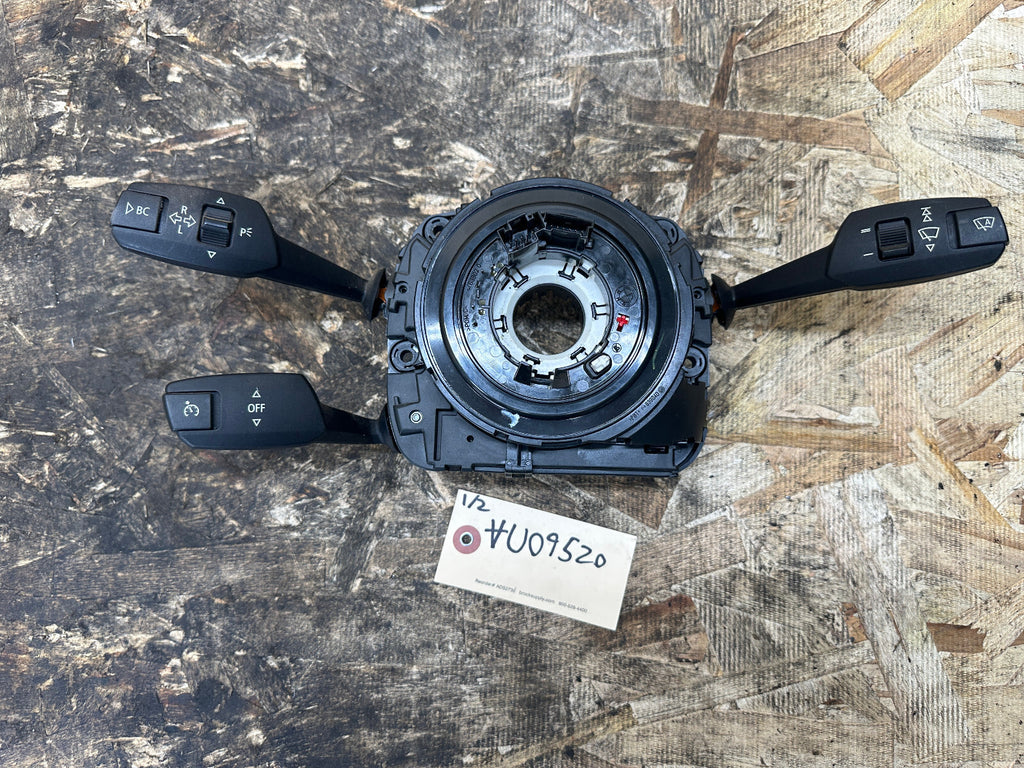 BMW 07-13 1/3 SERIES STEERING COLUMN SWITCH CLUSTER+CLOCK SPRING OEM 9123041