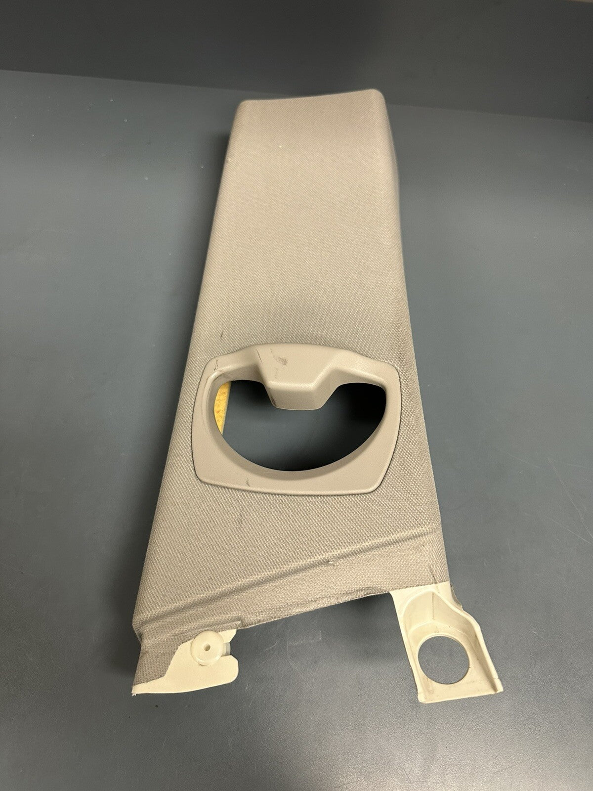 BMW E92 RIGHT PASS SIDE B PILLAR MIDDLE POST COVER TRIM PANEL OEM GRAY 7117470