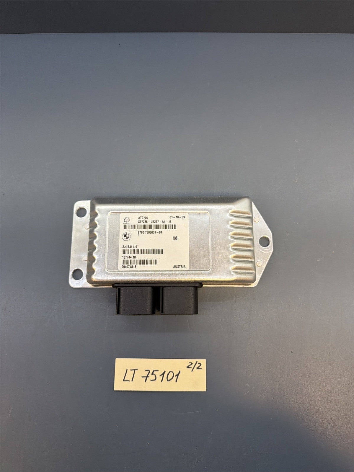 07-13 BMW X5 X5m X6 E70 E71 ATC700 TRANSFER CASE CONTROL MODULE OEM 27607605031