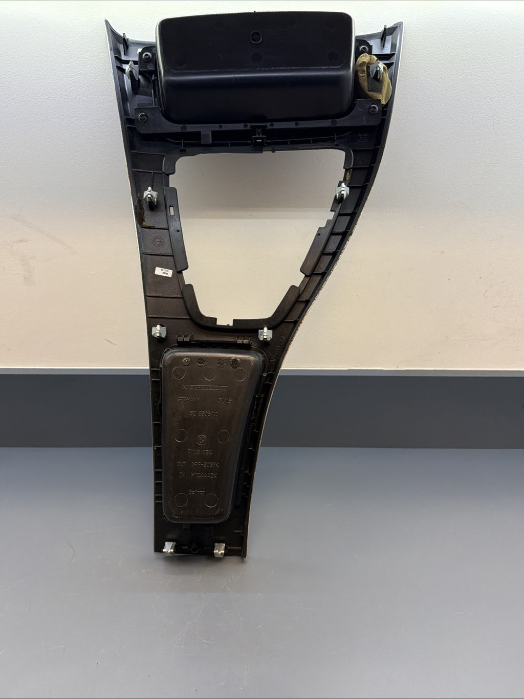 06-13 BMW E90 E92 328i 330i 335i Center Console Brushed Aluminum trim 7118034