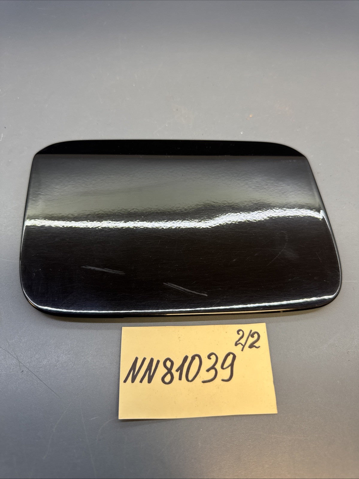 06-12 BMW E90 E91 328i Fuel Filler Door Cover Cap Gasoline Petrol Black OEM