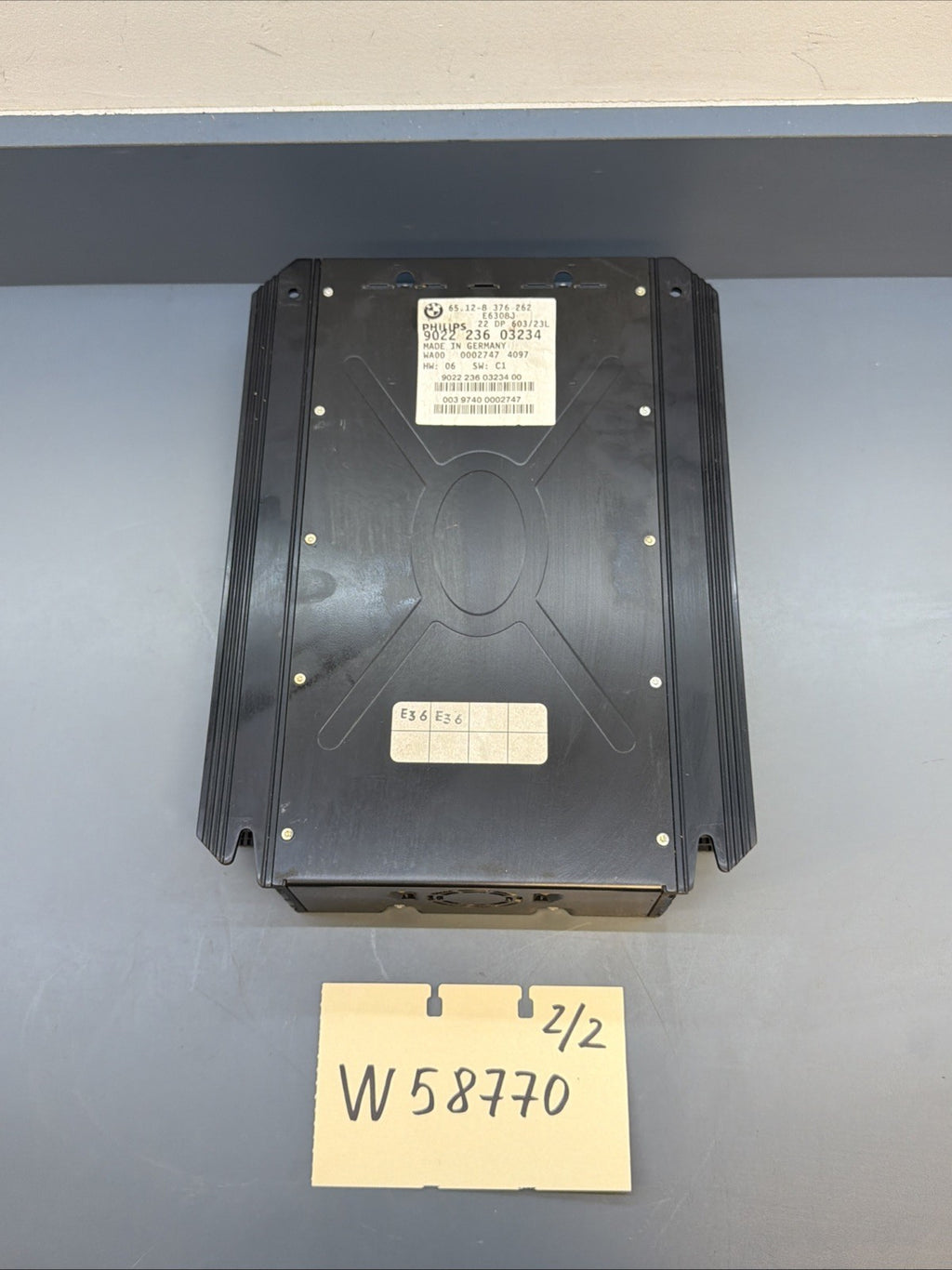 98-01 BMW E39 E56 740i 750i 528i 530i M5 X5 Radio Audio Amplifier OEM 8376262