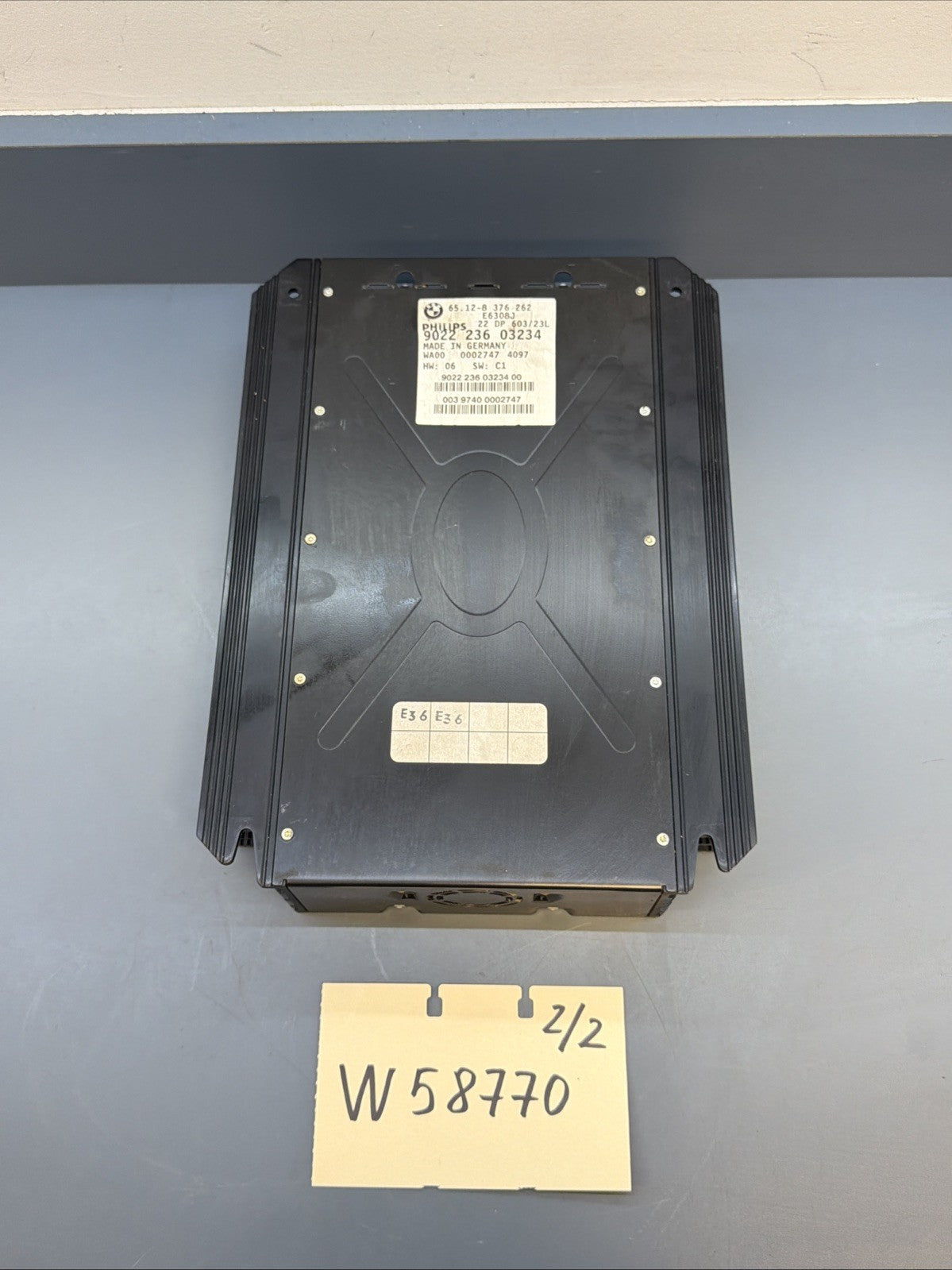 98-01 BMW E39 E56 740i 750i 528i 530i M5 X5 Radio Audio Amplifier OEM 8376262