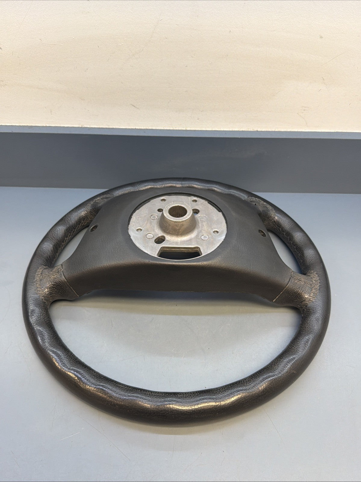 99-06 BMW OEM 330XI STEERING WHEEL W/O CONTROL SWITCHES LEATHER BLACK OEM