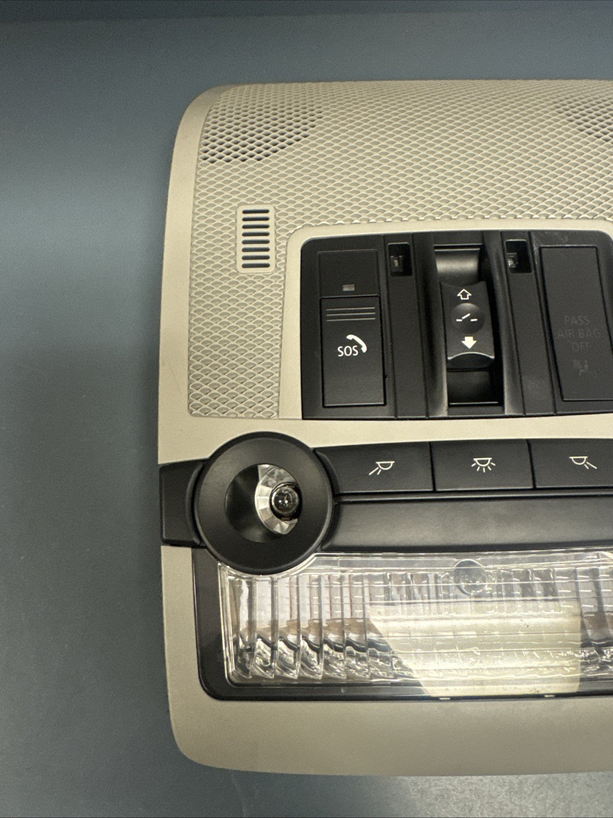 07-13 BMW X5 E70 OVERHEAD CONSOLE DOME LIGHT CONTROL SUNROOF SWITCH 9225942