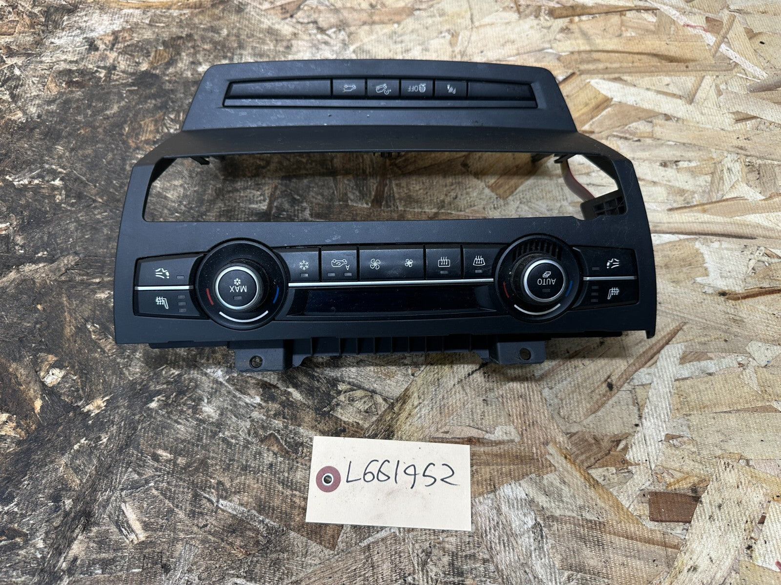 BMW 2007-2014 E70 X5 AC CLIMATE CONTROL MODULE+HILL DESCENT OEM 9234335
