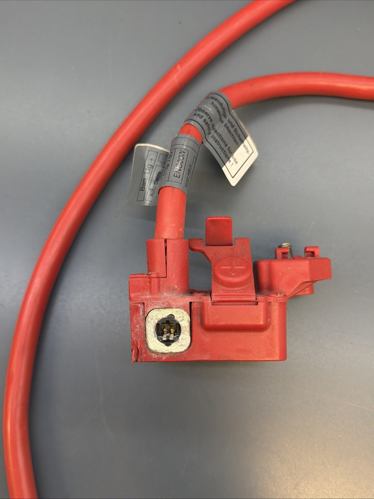 BMW E60 E61 5 SERIES OEM BATTERY POSITIVE CABLE TERMINAL 6989775