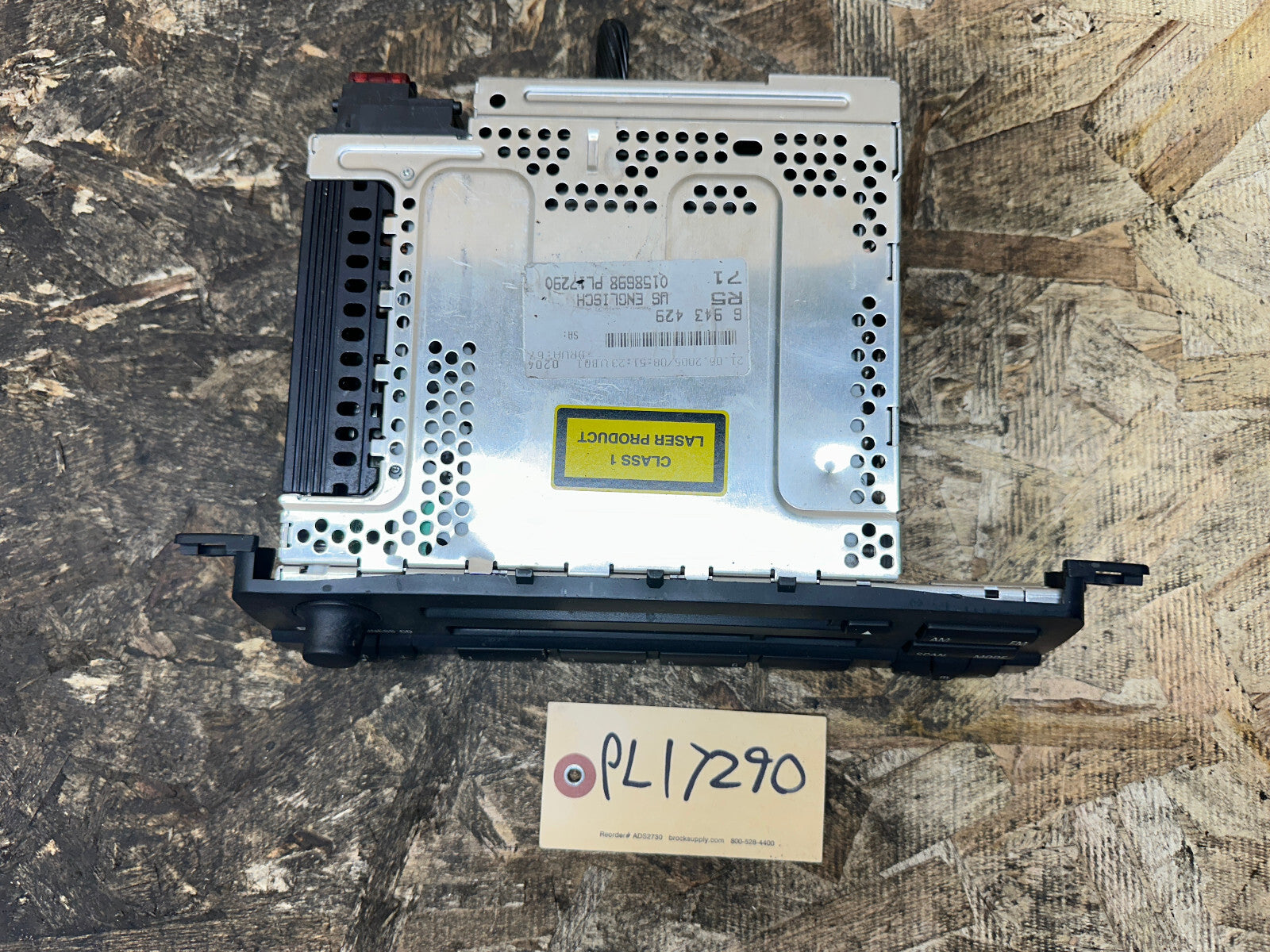 BMW 1999-2005 E46 3 SERIES PROFESSIONAL CD RADIO AUDIO PLAYER OEM 6943429