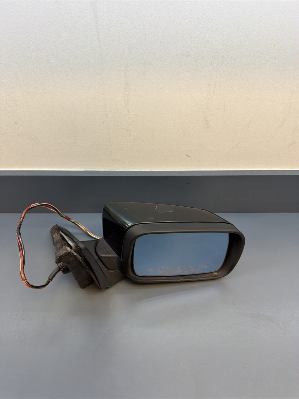 BMW E46 RIGHT PASSANGER SIDE MIRROR GREEN COMPLETE OEM BMW 0117351