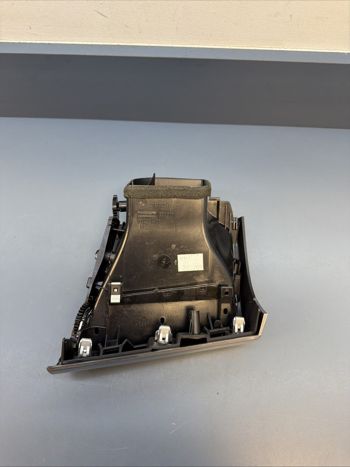 07-13 BMW E70 E71 X5 X6 Dash Air Vent Grille Left Driver Side Unit 7161803 OEM