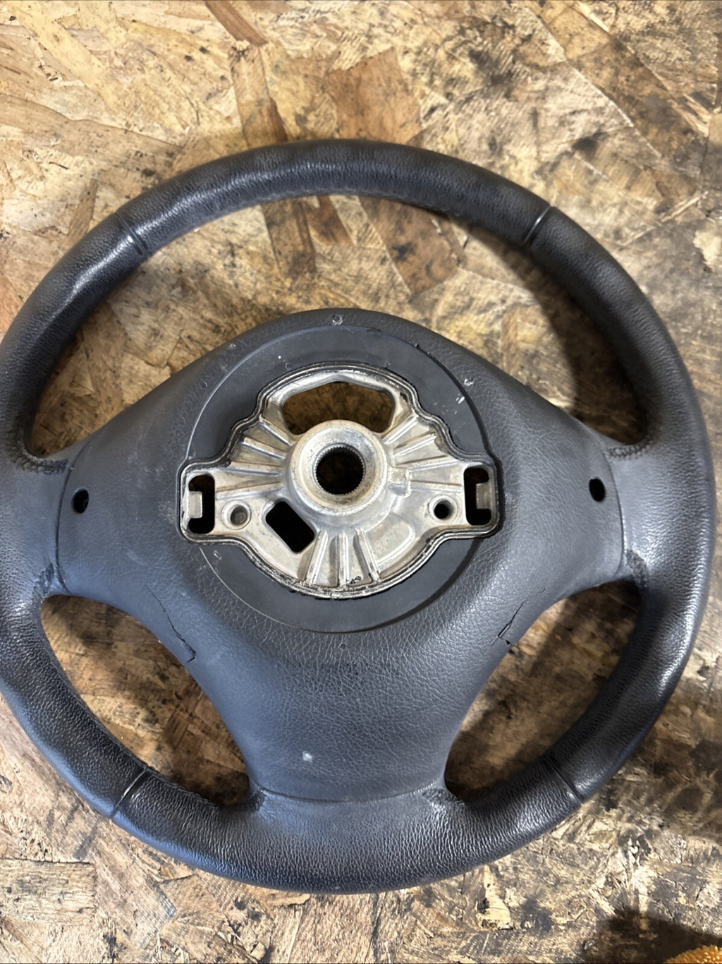 BMW 3 Series F30 F20 Black Leather Multifunction Steering Wheel OEM 62558181D
