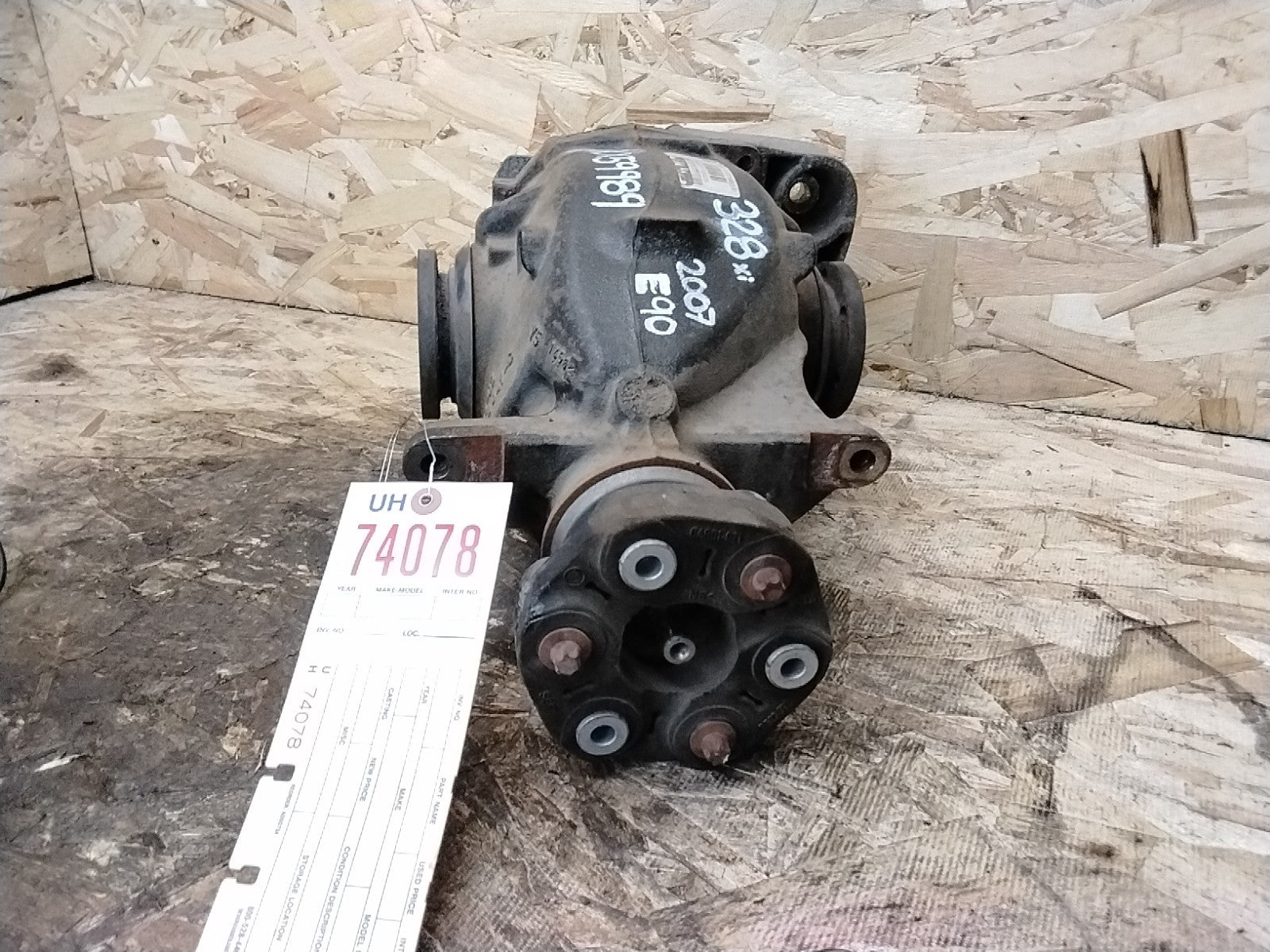 BMW REAR DIFFERENTIAL 3 SERIES 3.91 FINAL DRIVE 328xi E90 7532921