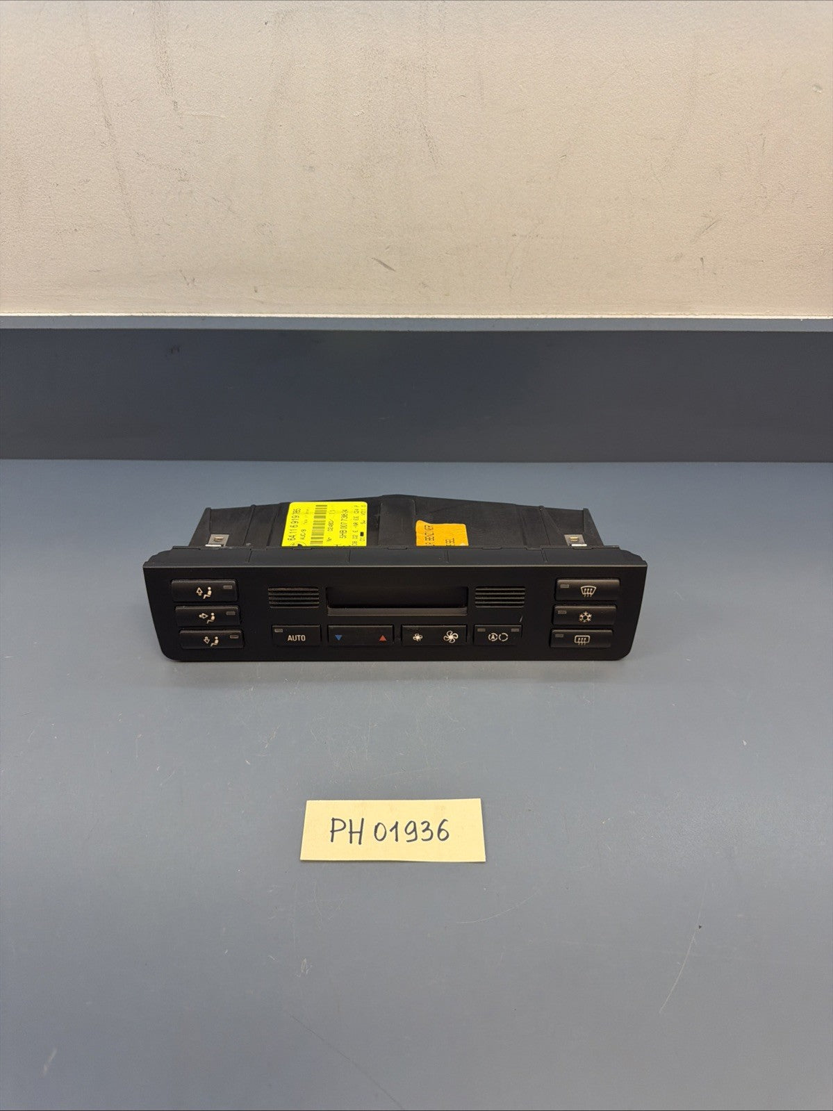 01-06 BMW E46 325 330 A/C AIR CONDITION CLIMATE CONTROL SWITCH PANEL 6919785 OEM