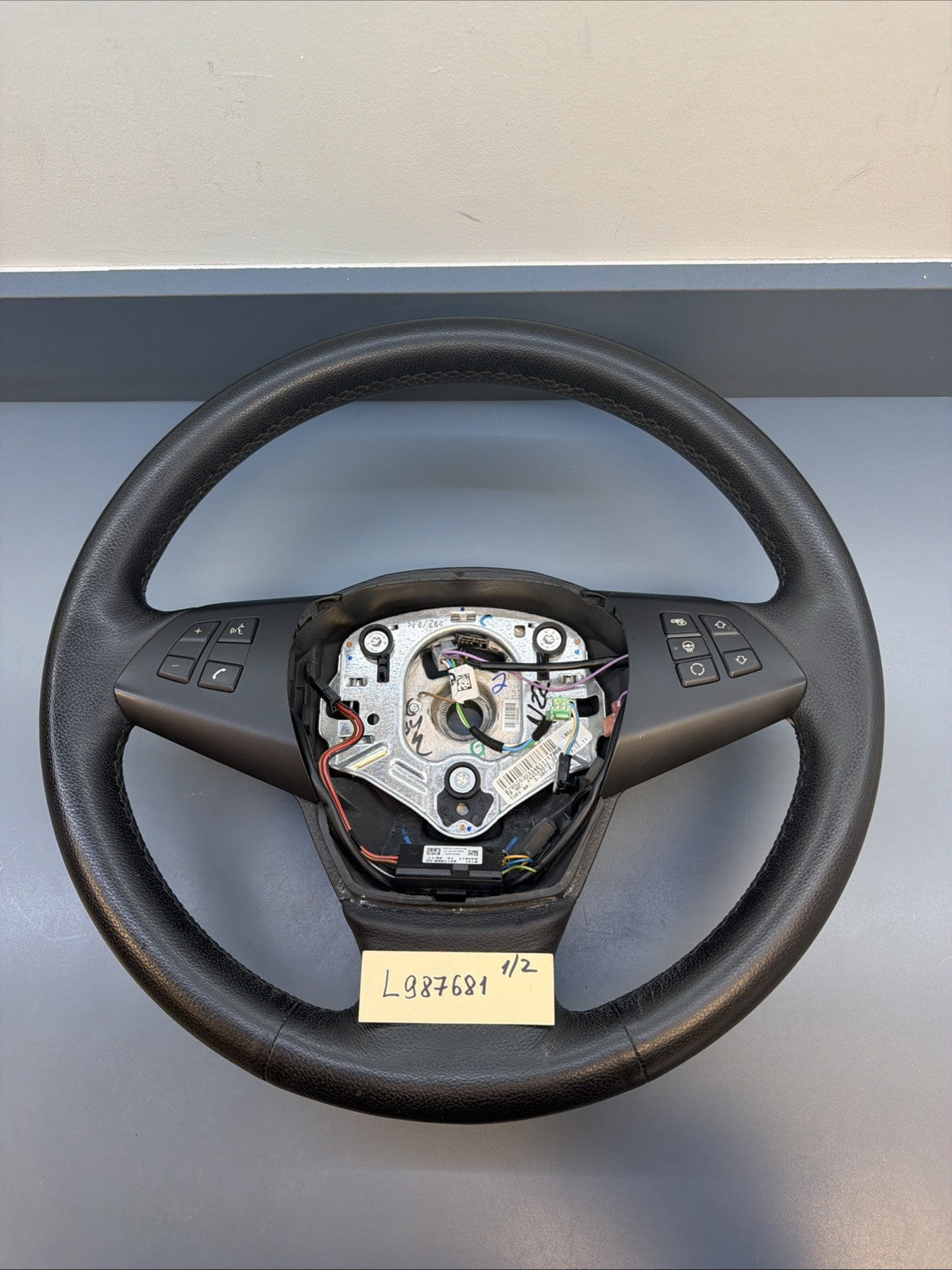 2007-2013 BMW X5 (E70) DRIVER HEATED STEERING WHEEL ASSEMBLY W/SWITCHES 9217866