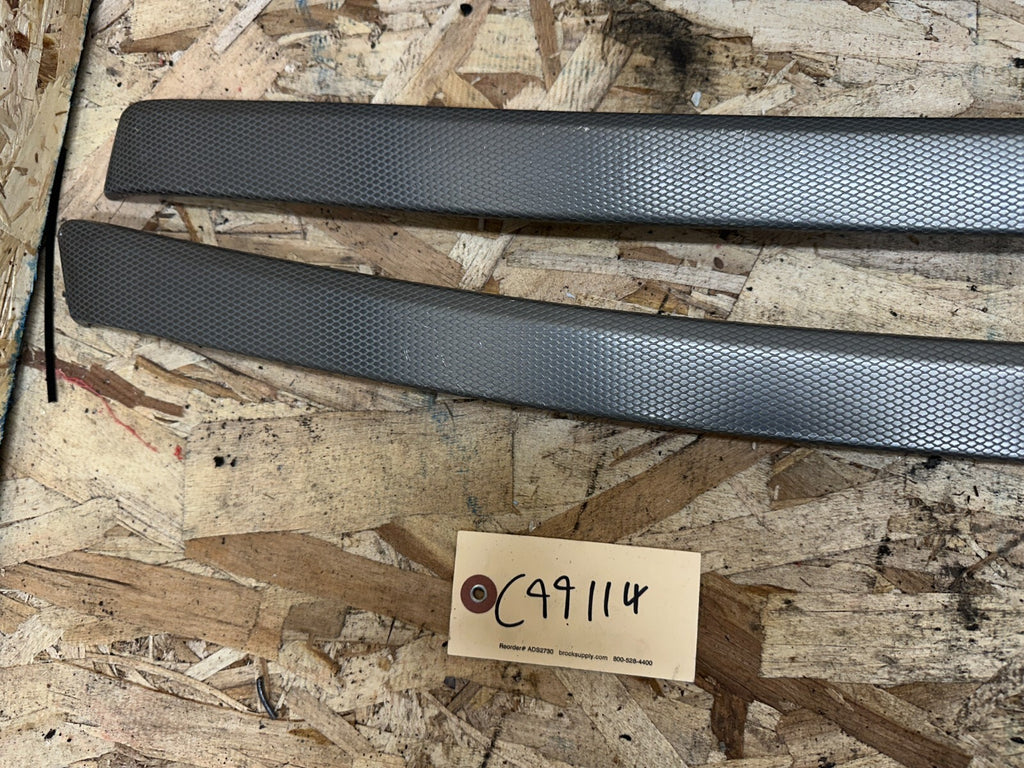 BMW 2006-2013 E92 ALUMINUM HEXAGON INTERIOR TRIM SET 8 PIECES OEM