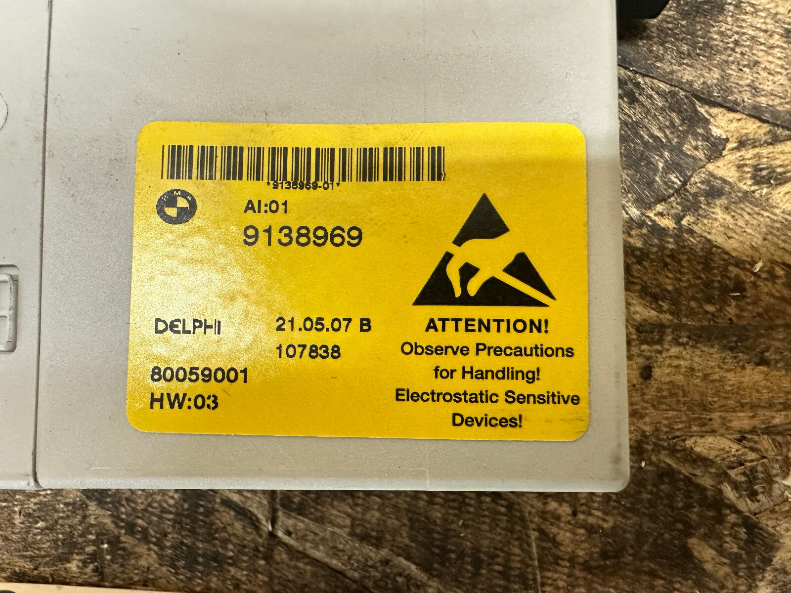 BMW 2006-2010 E60/E61 5 SERIES BODY POWER CONTROL MODULE OEM BMW 9138969
