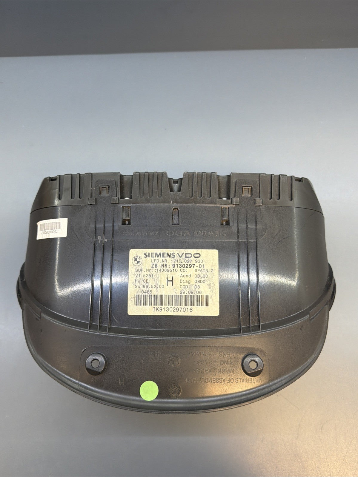 BMW 2005-2012 E90 SPEEDOMETER INSTRUMENT GAUGE CLUSTER MPH OEM 9130297