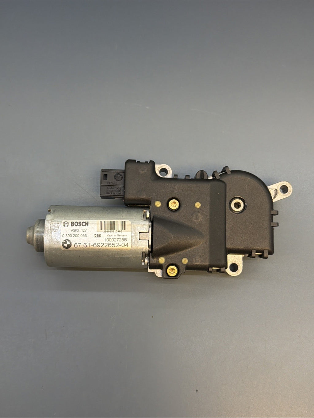 2007-2013 BMW E70 X5 Sunroof Motor Drive Unit OEM 6922652