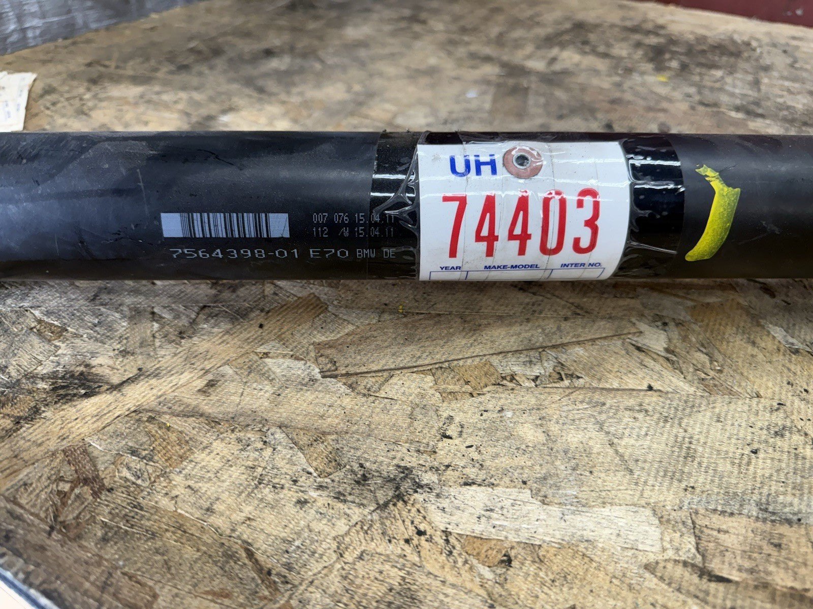 OEM BMW REAR DRIVESHAFT FITS 2006-2011 AUTOMATIC X5 X6 E71 E72 7564398