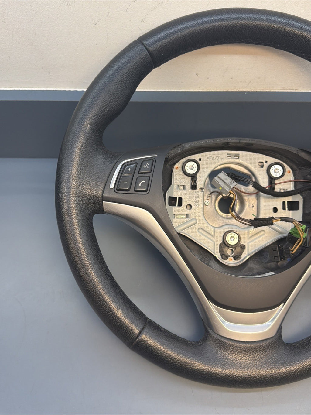 07-13 BMW X1 E84 Sport Steering Wheel Heated Leather W/O Paddles LCI OEM 6853133