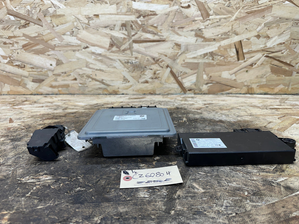 BMW 7-10 E60 E90 E82 N54 ENGINE ECU+CAS IMMOBILIZER+ MSD80 OEM 7575875