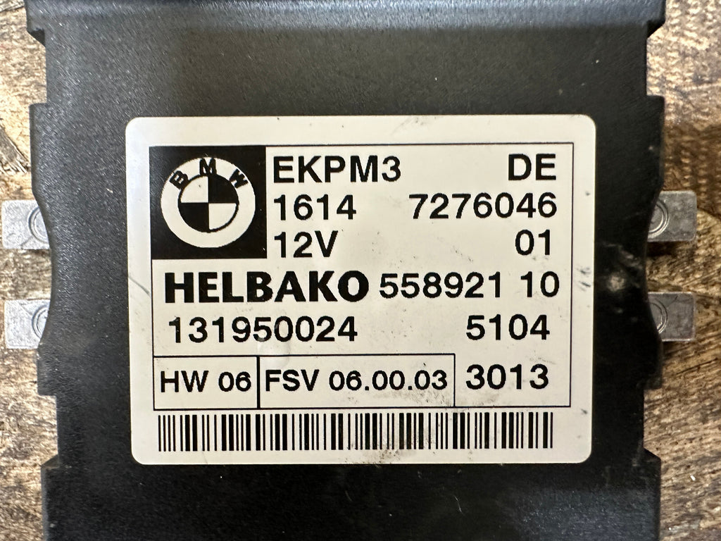 BMW 1 3 5 X5 E60 E70 E81 E82 E87 E90 Fuel Pump Control Unit Module EKPM3 7276046