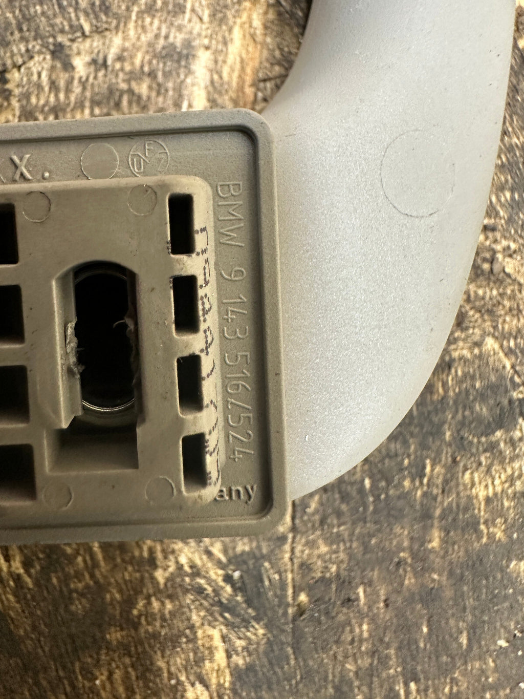 BMW 03-10 E60 5 SERIES LIGHT GRAY GRAB HANDEL SET 4 PC 9143529+9143516+9143530