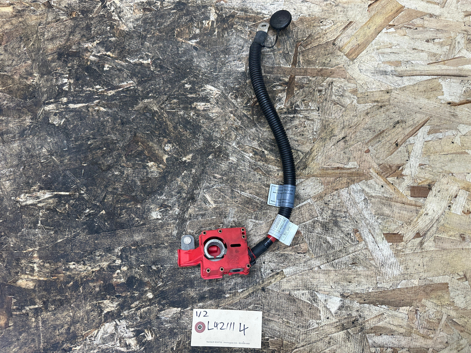 BMW 06-13 E70 X5 E71 X6 POSITIVE BATTERY CABLE PLUS POLE TERMINAL OEM 9203570