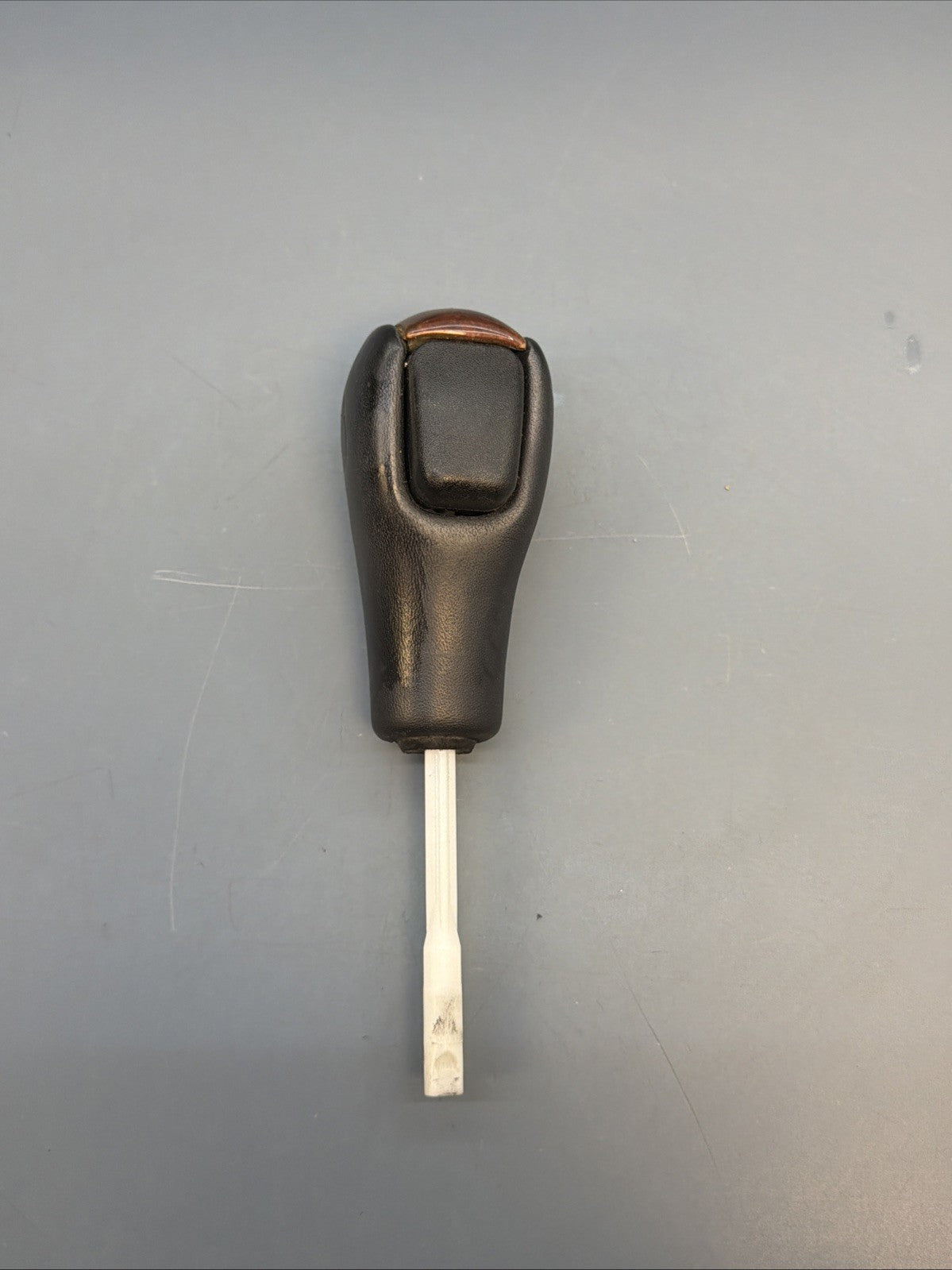 BMW E36 Z3 E36 Automatic Gear Selector Shifter Knob Wood Leather OEM 2228252