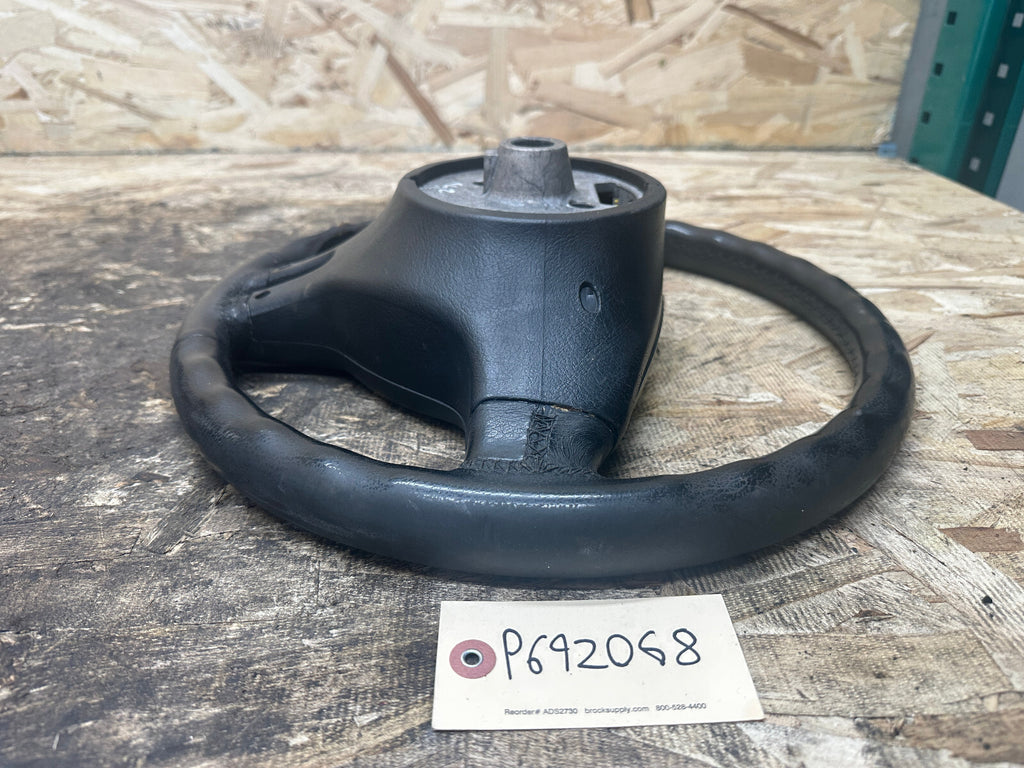 BMW 99-06 BROKEN E46 3 SERIES BLACK LEATHER SPORT STEERING WHEEL 101493/6760659