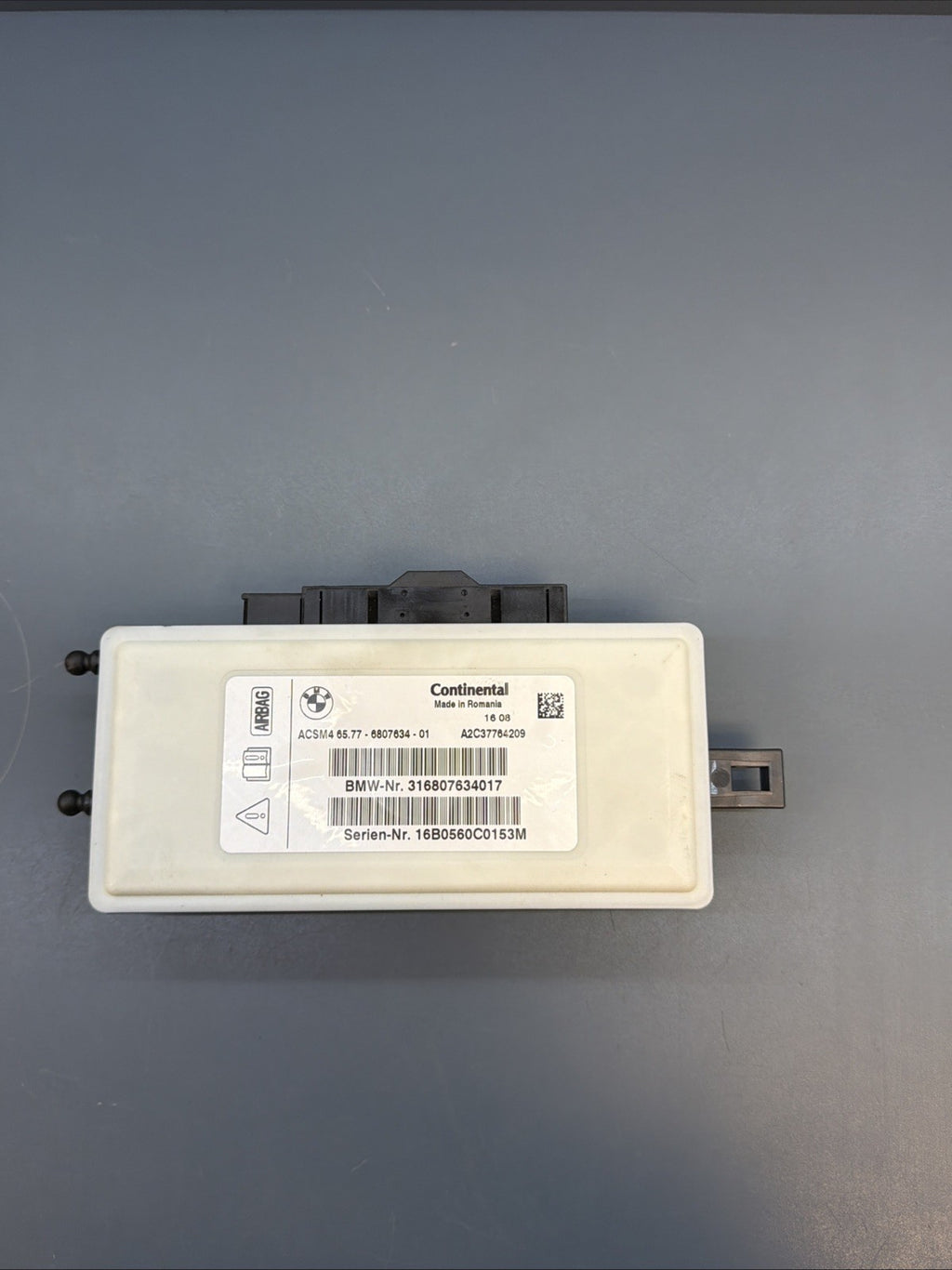 ACSM4 Computer Control Unit Module BMW 2016 320i 328i 330i 335i 340i OEM 6807634