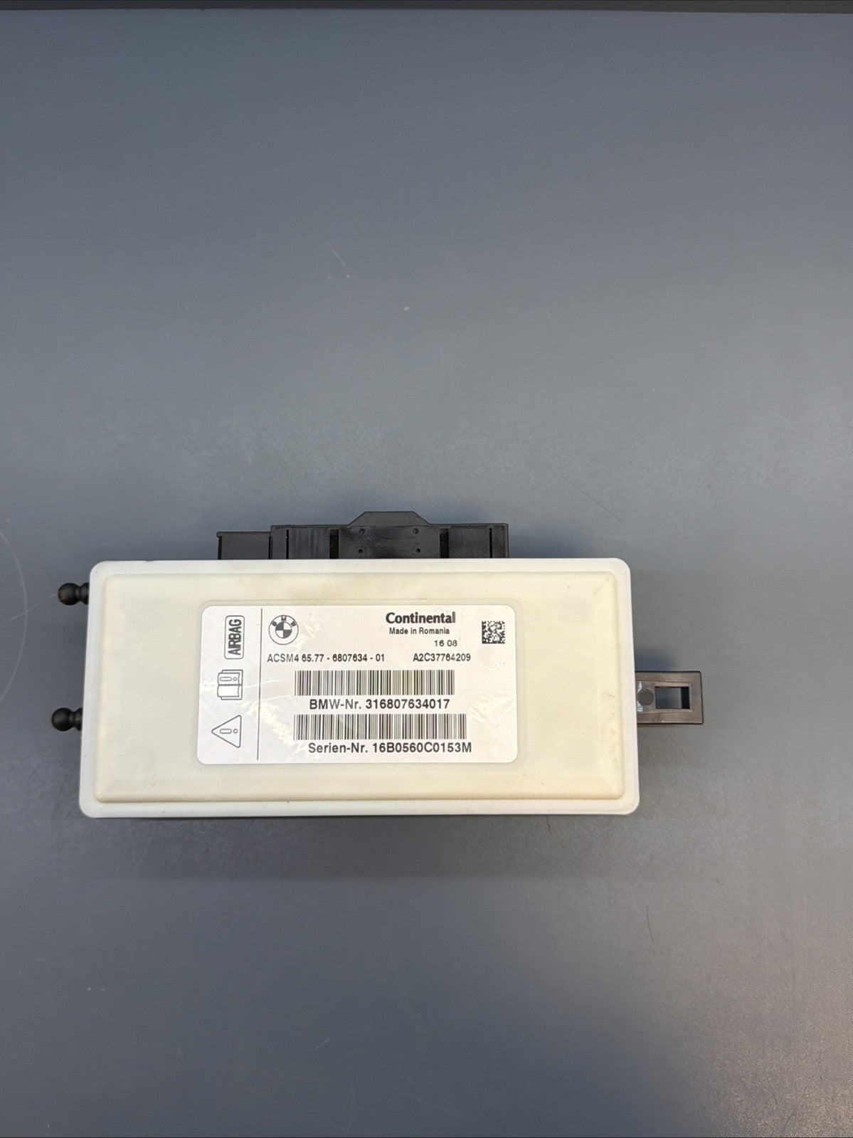 ACSM4 Computer Control Unit Module BMW 2016 320i 328i 330i 335i 340i OEM 6807634