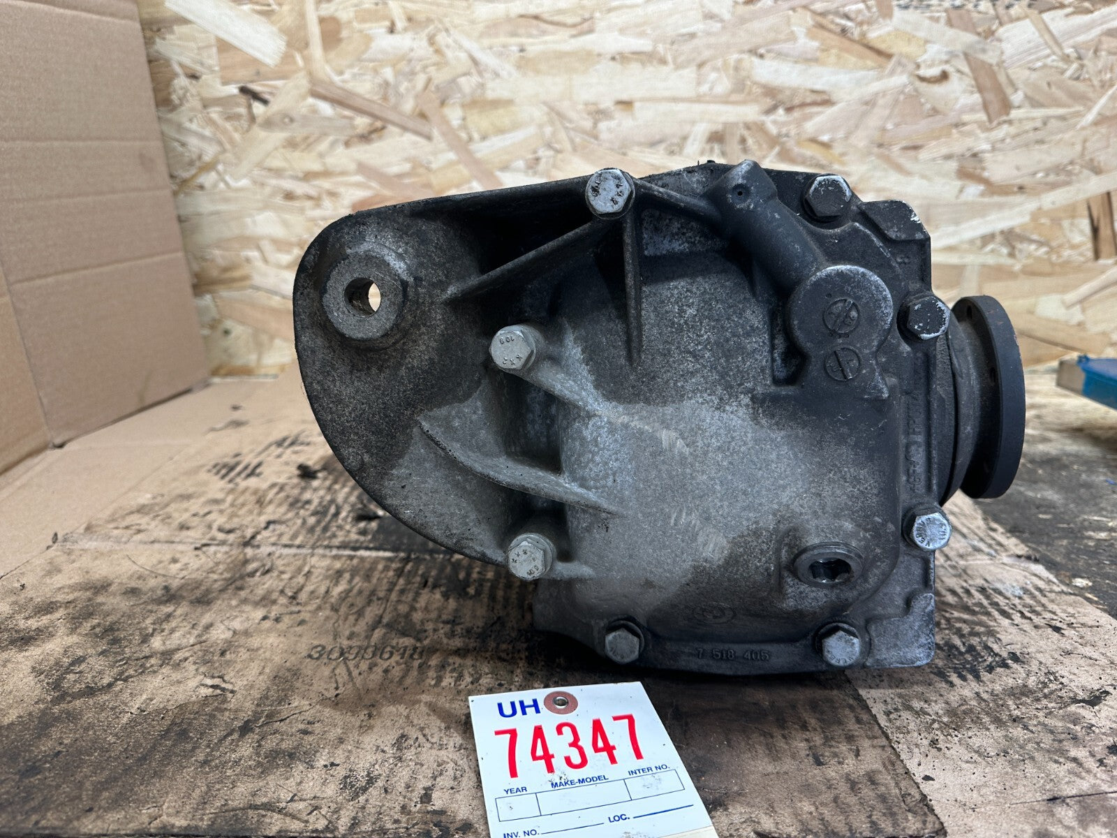 BMW e90 328 30i REAR DIFFERENTIAL FINAL 3.38 DRIVE OEM 33107599397 7566193