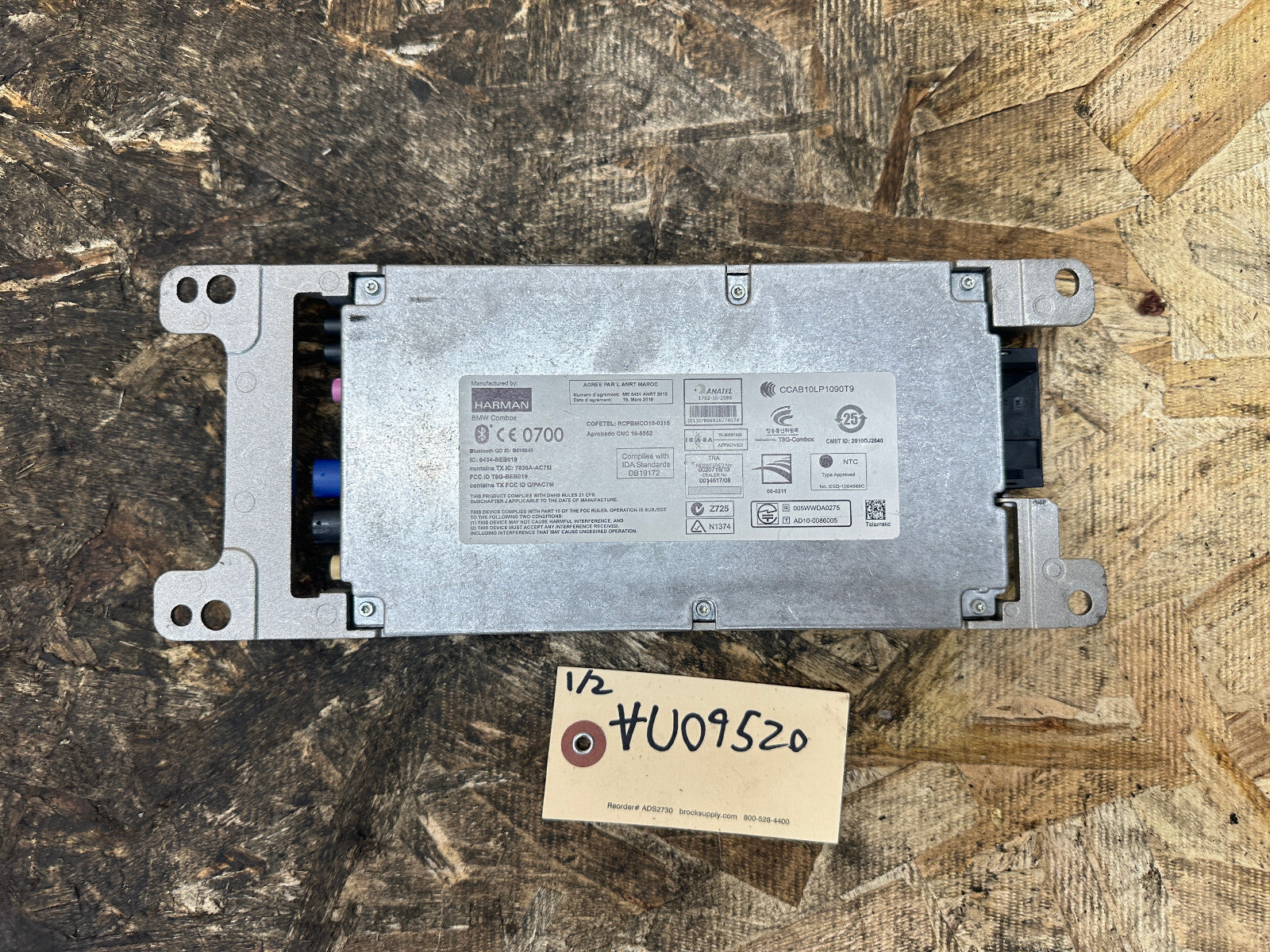 BMW 2010-2016 1/3 SERIES X1 X5 X6 Z4 GPS TELEMATICS CONTROL MODULE TCU 9257164