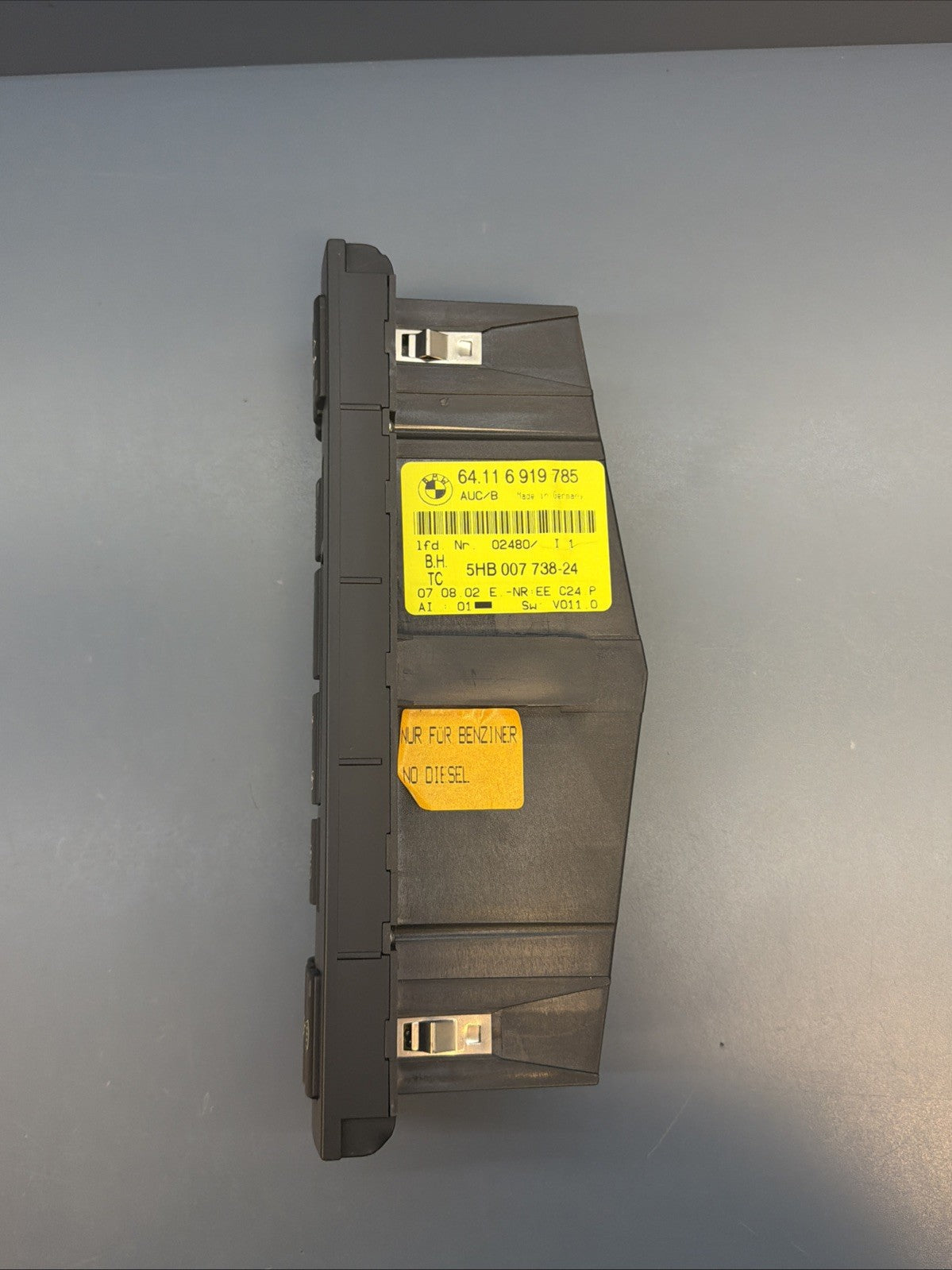 01-06 BMW E46 325 330 A/C AIR CONDITION CLIMATE CONTROL SWITCH PANEL 6919785 OEM