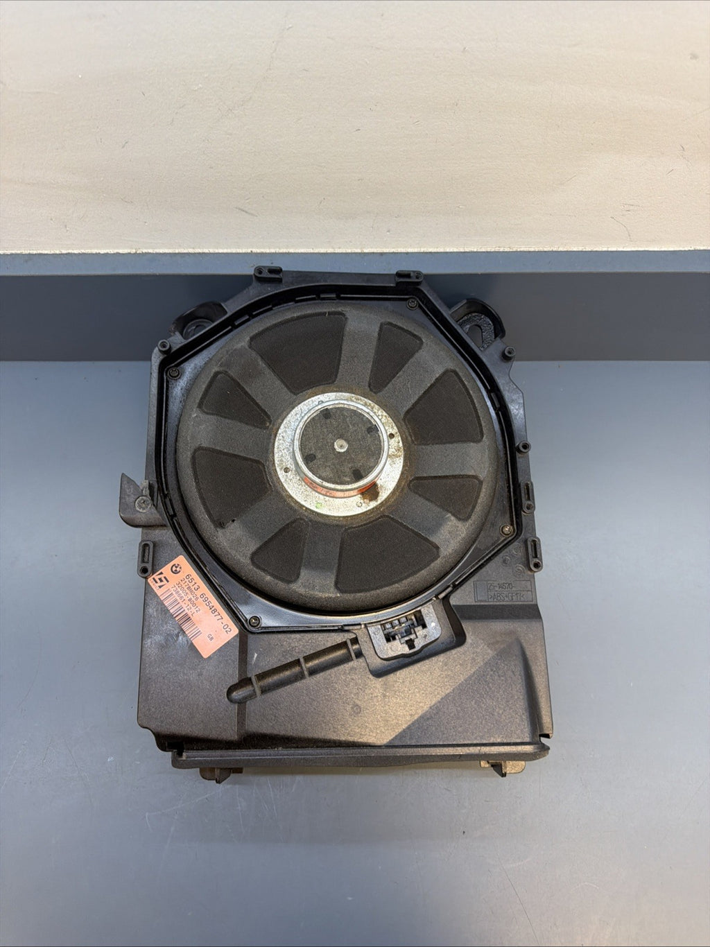 06-13 BWM E90 E92 L7 Harman Kardon Logic 7 Subwoofer Bass Speaker 6954877 OEM