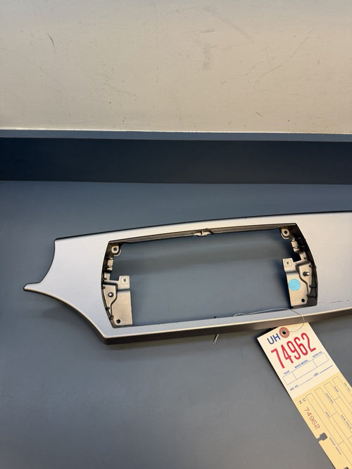 03-08 BMW Z4 E85 E86 Right Passenger Side Center Dash Trim Panel Aluminum7036358