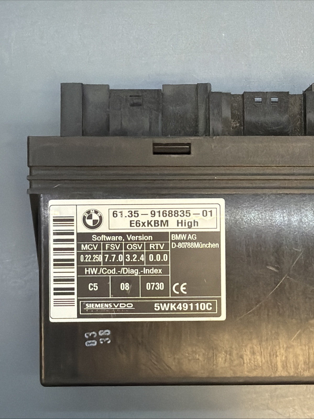 BMW E61 Bcm Comfort Body Control Unit for 5 Series Touring E61 OEM Used