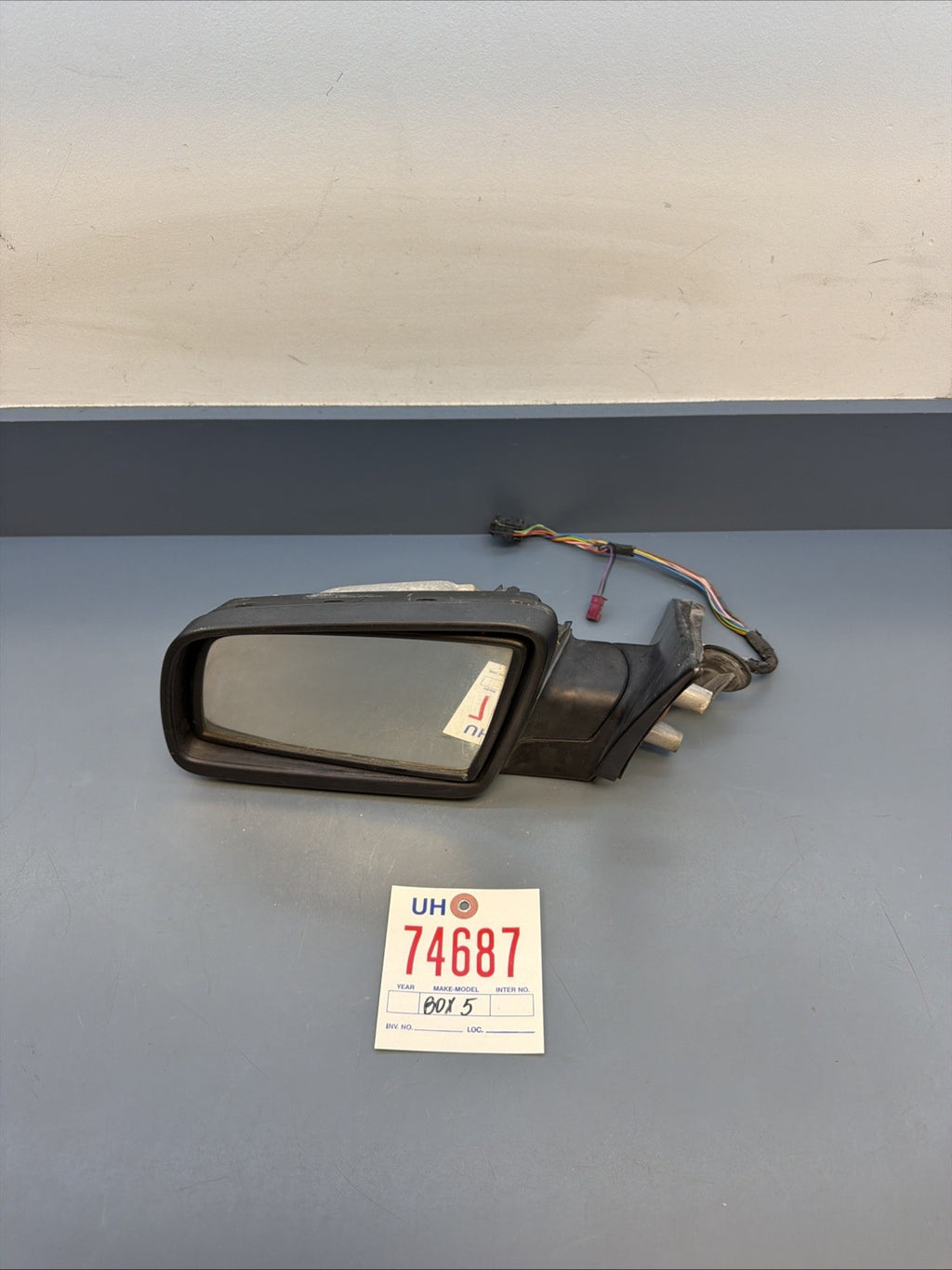 2006-2010 BMW 528I 535I 525I E60 LEFT DRIVER SIDE BLACK POWER DOOR MIRROR OEM