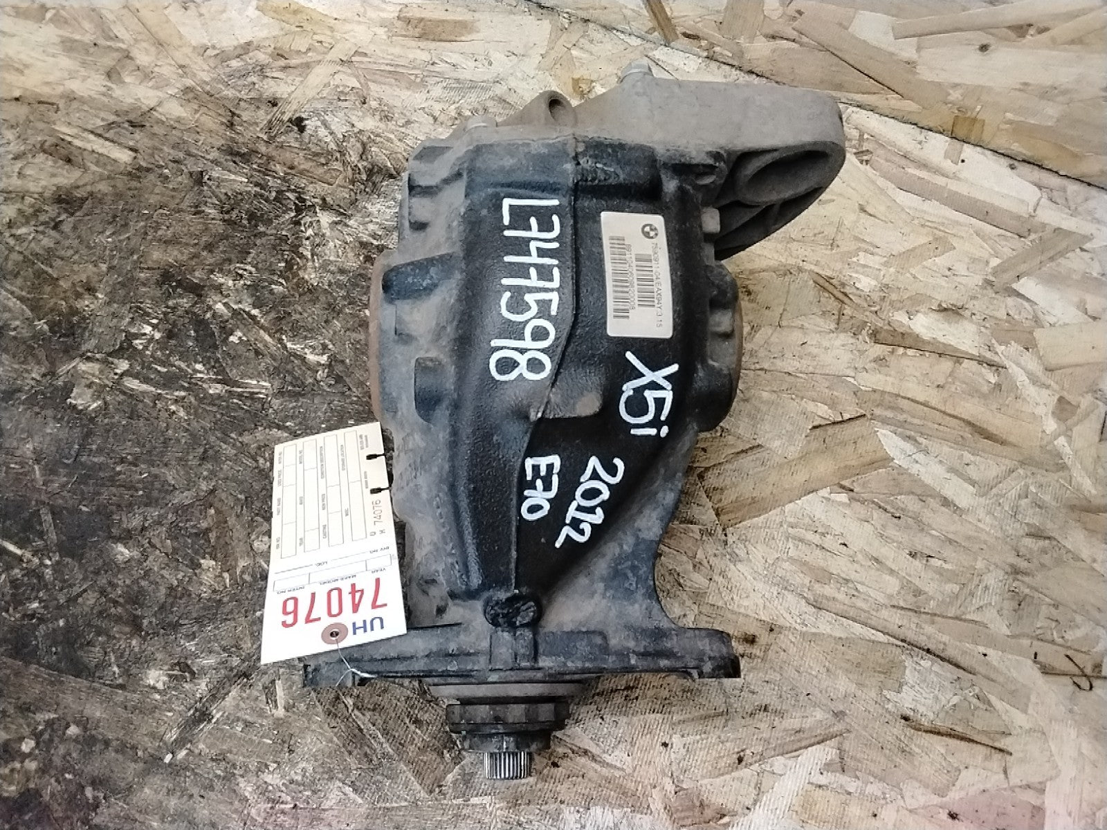 BMW REAR DIFFERENTIAL 5 SERIES 3.15 FINAL DRIVE X5i E70 7590911