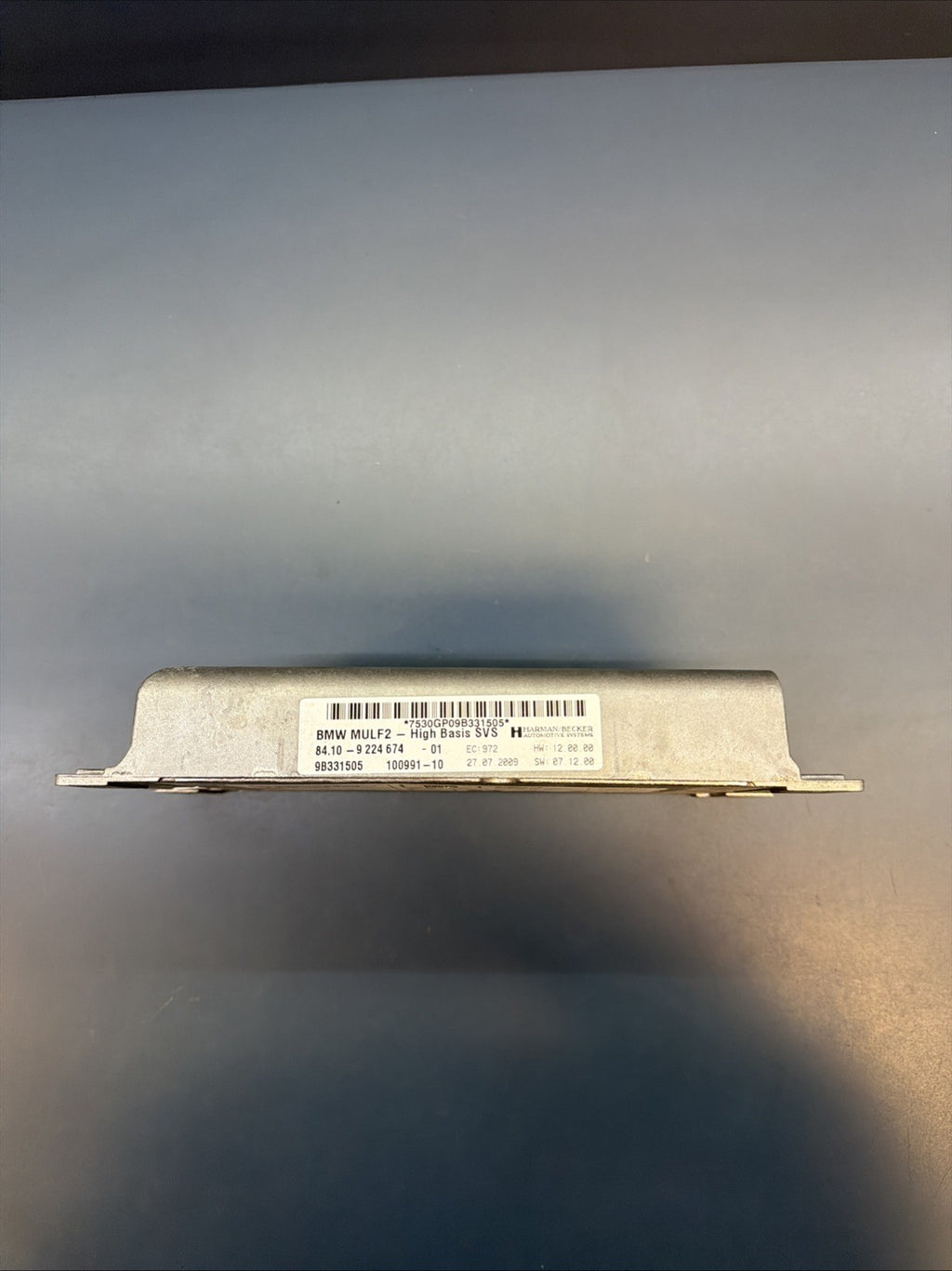 2009-2011 BMW 328i 335i 535i 750i 760i MULF 2 SVS BASIS MODULE 9224674