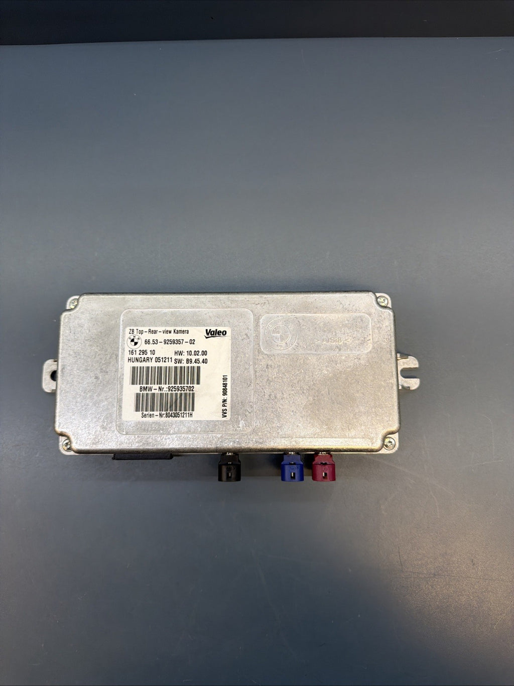 09-13 BMW X5 X6 Rear Side View Backup Camera Control Module Unit 9259357 Oem