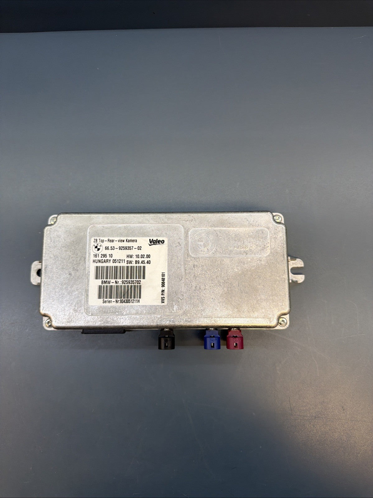 09-13 BMW X5 X6 Rear Side View Backup Camera Control Module Unit 9259357 Oem