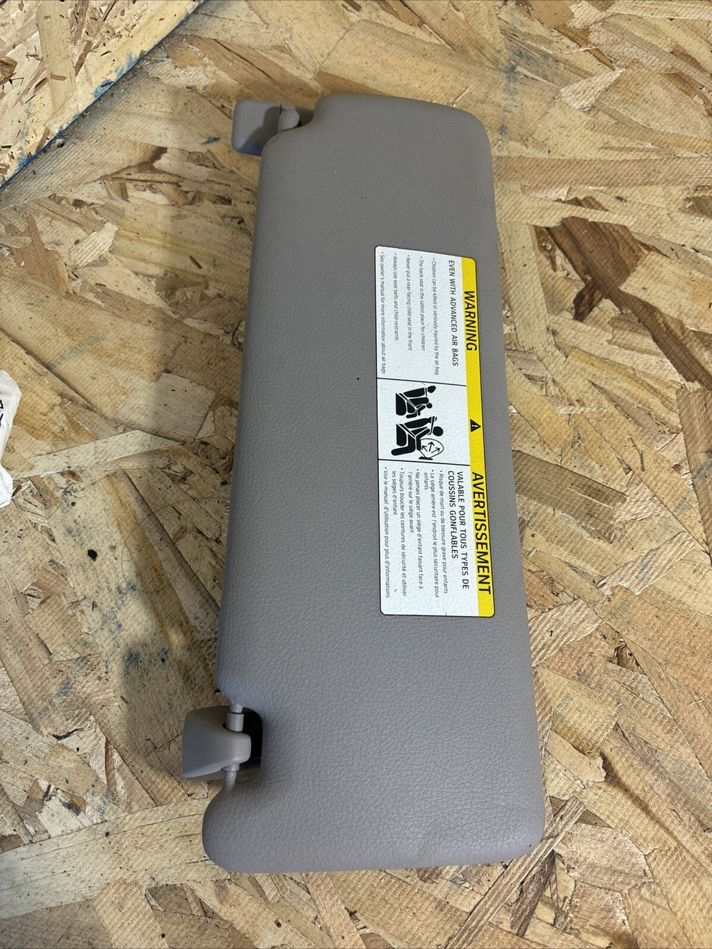 12-14 BMW F30 328i 335i SUNVISOR SUN VISOR FRONT LEFT DRIVER OEM 082823