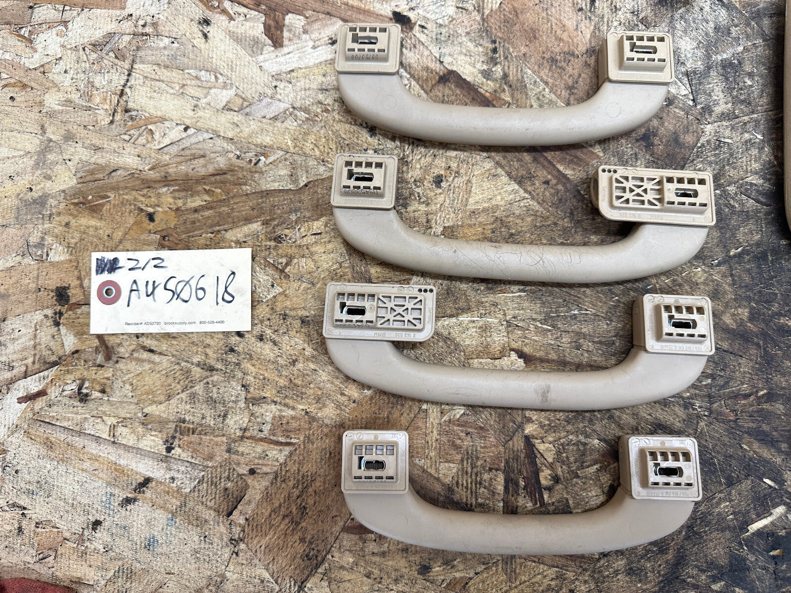 BMW 06-13 E90 3 SERIES BEIGE INTERIOR TRIM PIECE SET 12 PC 7058336+7058341+MORE