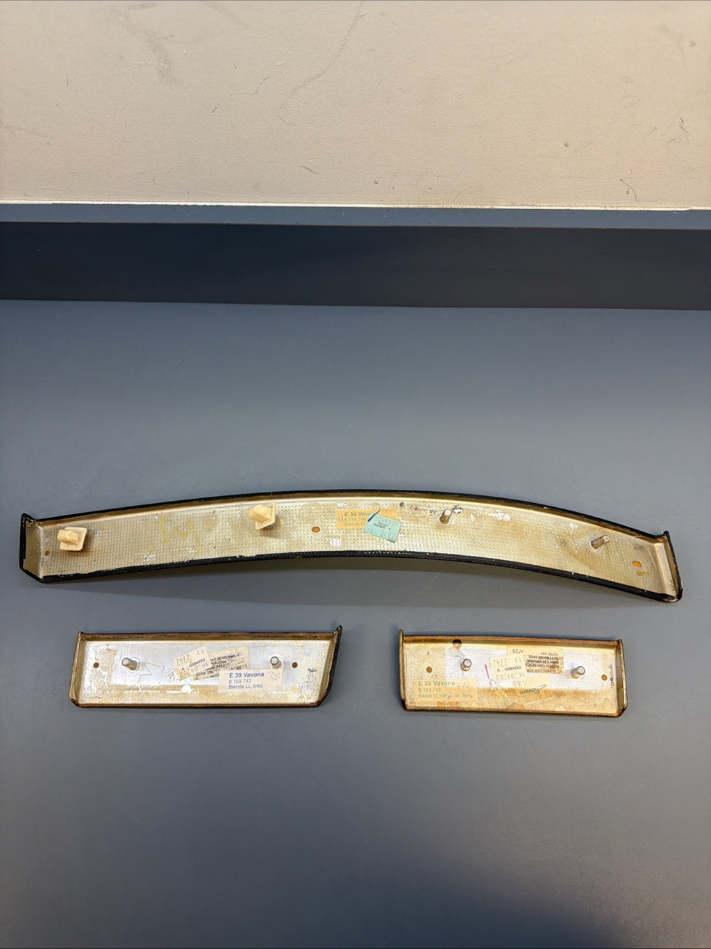 1997-03 BMW E39 M5 540i 530i 528i 525i DASH TRIM 3 PIECE 8159746 8159743 8159745