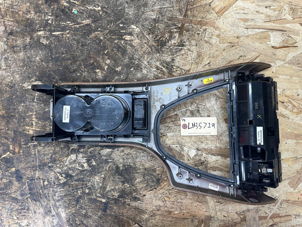 BMW 1999-2006 E53 X5 WOOD CENTER CONSOLE SHIFTER BEZEL TRIM OEM 9408021