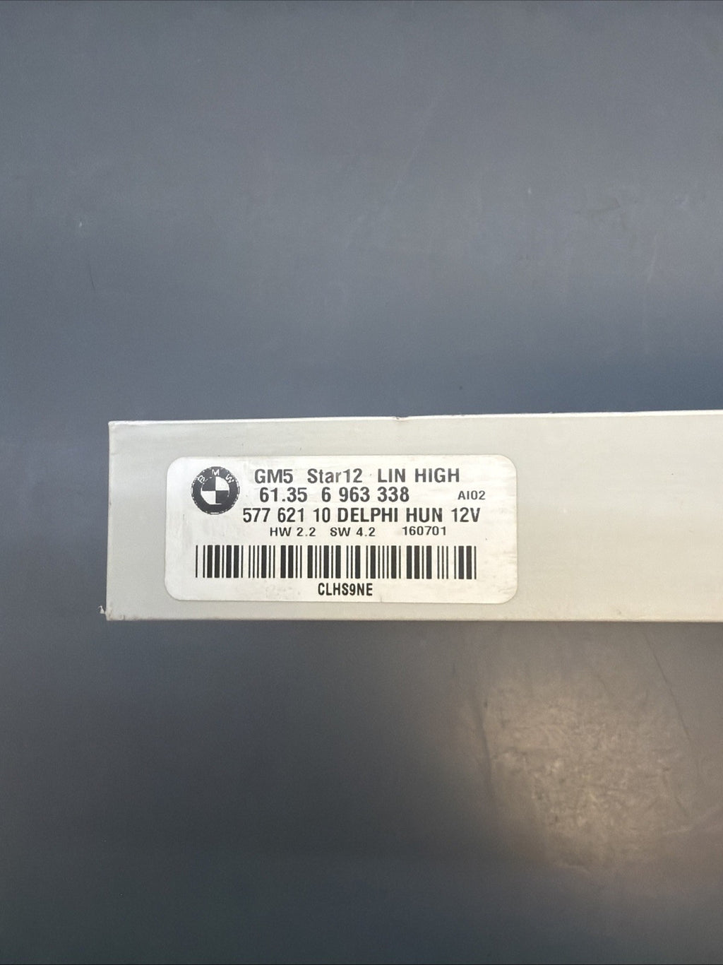 BMW 2003-2010 E83 X3 BODY CONTROL MODULE BCM OEM 6963338