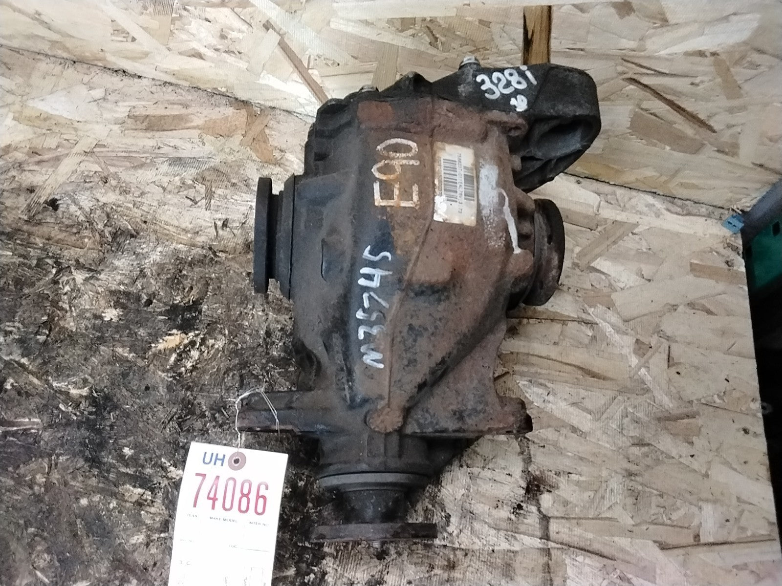 BMW REAR DIFFERENTIAL 3 SERIES 3.73 FINAL DRIVE E90 328i 7566237